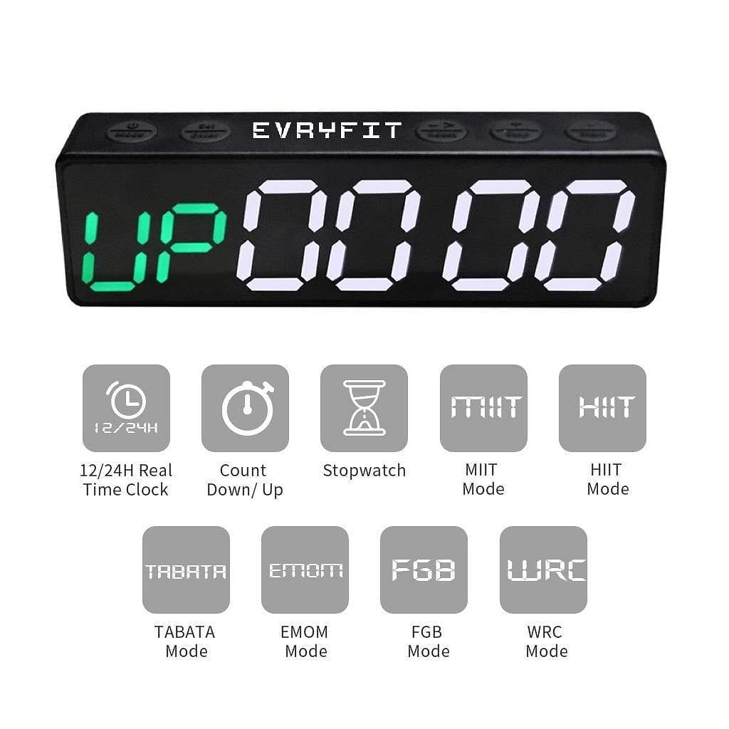 Magnetic - evryfit - 2go, accessories, evryfit, evryfit 2go, gym timer, magnetic gym timer, portable timer, timer, wod timer, workout timer