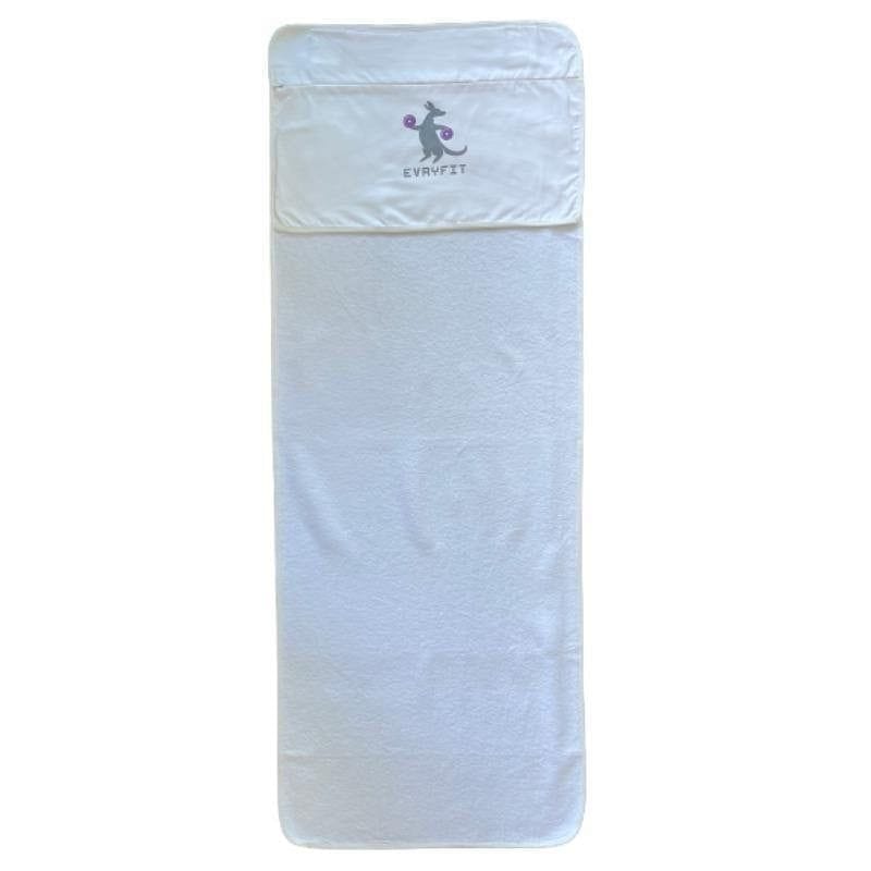 Magnetic Hooded Bench Gym Towel - Rainbow Hoodel - evryfit - bench towel, gym towel, hooded towel, hoodel, magnet towel, towel, towel with pocket